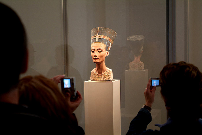 The bust of Nefertiti